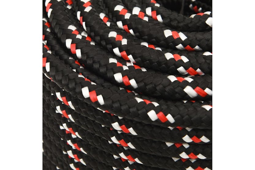 vidaXL 152356 Boat Rope Black 14mm 25 M Polypropylene vidaXL 152356 Boat Rope Black 14mm 25 M Polypropylene
