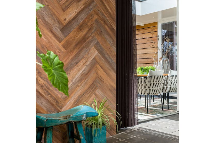 Wallart 442555 Wood Look Planks Barnwood Oak Umber Brown Wallart 442555 Wood Look Planks Barnwood Oak Umber Brown