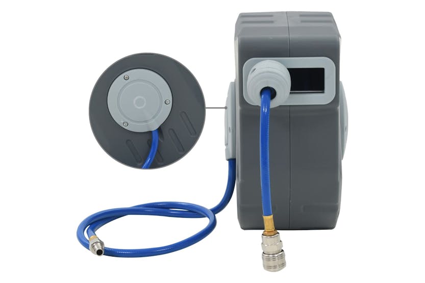 vidaXL 143253 Automatic Air Hose Reel 1/4" 12 M vidaXL 143253 Automatic Air Hose Reel 1/4" 12 M