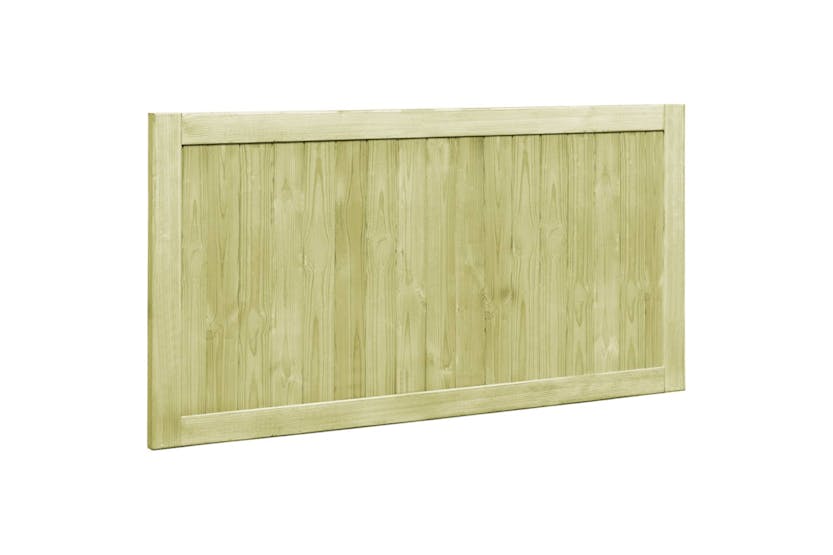 vidaXL 45338 Garden Gates 2 Pcs Impregnated Pinewood 300x75cm vidaXL 45338 Garden Gates 2 Pcs Impregnated Pinewood 300x75cm