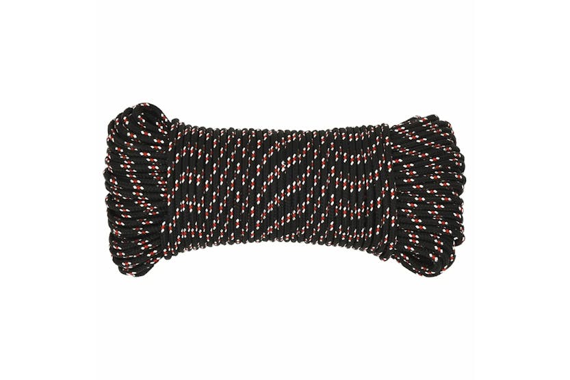 vidaXL 152336 Boat Rope Black 5mm 500 M Polypropylene vidaXL 152336 Boat Rope Black 5mm 500 M Polypropylene