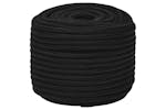 vidaXL 152831 Work Rope Black 14mm 50 M Polyester vidaXL 152831 Work Rope Black 14mm 50 M Polyester