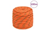 vidaXL 152684 Boat Rope Orange 18mm 100 M Polypropylene vidaXL 152684 Boat Rope Orange 18mm 100 M Polypropylene