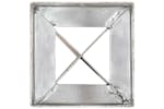 vidaXL 145423 Ground Spikes 6 Pcs Silver 10x10x91cm Galvanised Steel vidaXL 145423 Ground Spikes 6 Pcs Silver 10x10x91cm Galvanised Steel