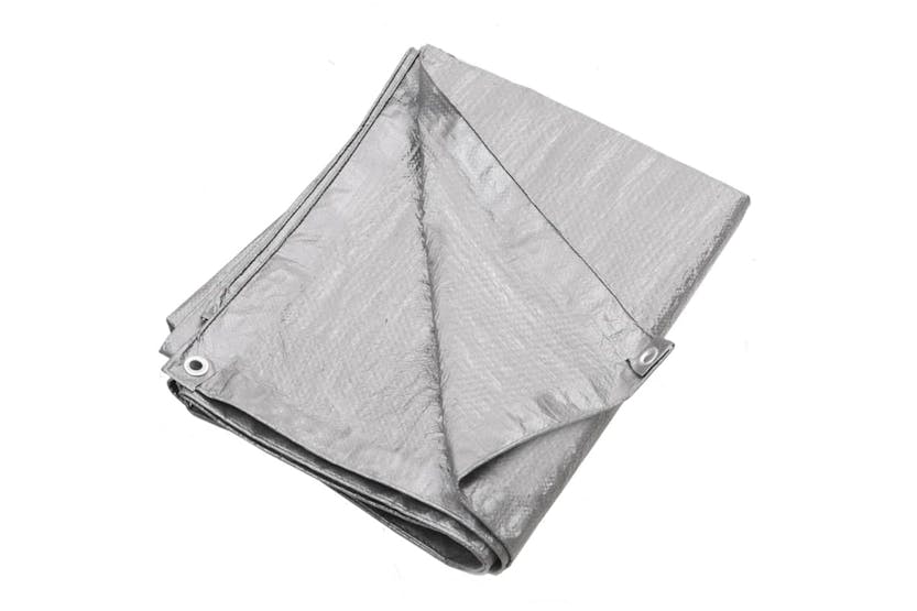 vidaXL 151477 Tarpaulin 90 G/m² 6x12 M Grey Hdpe vidaXL 151477 Tarpaulin 90 G/m² 6x12 M Grey Hdpe