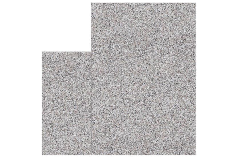 vidaXL 339596 Kitchen Corner Countertop Grey With Granite Texture Engineered Wood vidaXL 339596 Kitchen Corner Countertop Grey With Granite Texture Engineered Wood