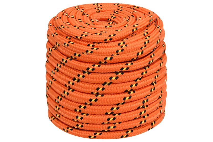 vidaXL 152680 Boat Rope Orange 16mm 100 M Polypropylene vidaXL 152680 Boat Rope Orange 16mm 100 M Polypropylene