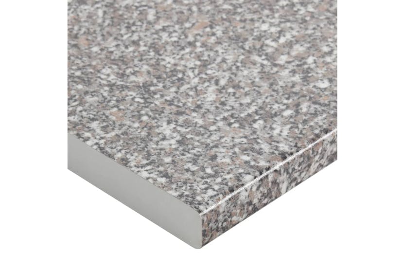 vidaXL 339596 Kitchen Corner Countertop Grey With Granite Texture Engineered Wood vidaXL 339596 Kitchen Corner Countertop Grey With Granite Texture Engineered Wood