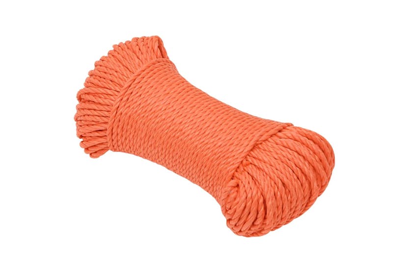 vidaXL 152918 Work Rope Orange 3mm 25 M Polypropylene vidaXL 152918 Work Rope Orange 3mm 25 M Polypropylene