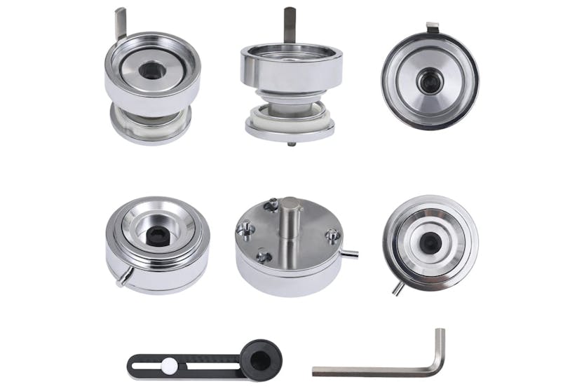 vidaXL 30149 Badge Maker Machine With Circle Cutter 37mm vidaXL 30149 Badge Maker Machine With Circle Cutter 37mm