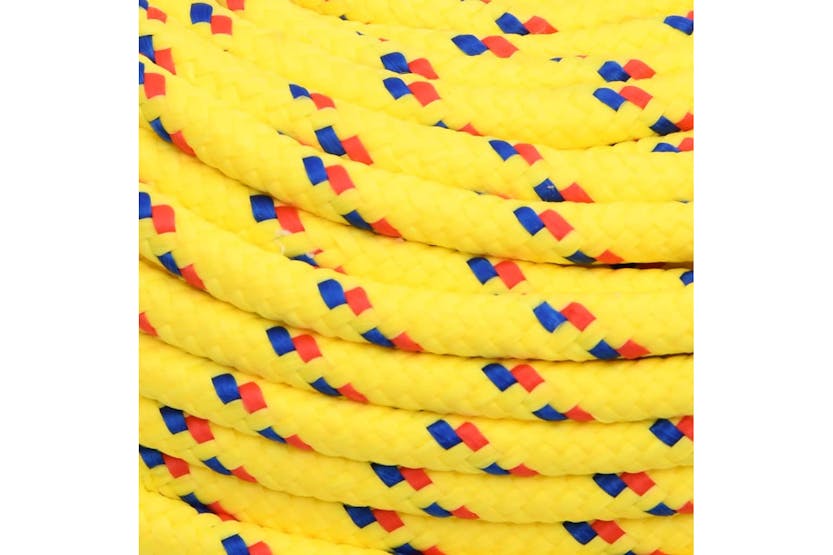 vidaXL 152604 Boat Rope Yellow 6mm 100 M Polypropylene vidaXL 152604 Boat Rope Yellow 6mm 100 M Polypropylene