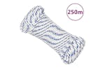 vidaXL 152282 Boat Rope White 5mm 250 M Polypropylene vidaXL 152282 Boat Rope White 5mm 250 M Polypropylene