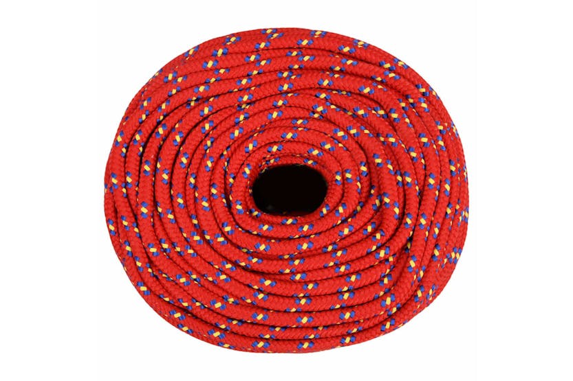 vidaXL 152390 Boat Rope Red 6mm 25 M Polypropylene vidaXL 152390 Boat Rope Red 6mm 25 M Polypropylene