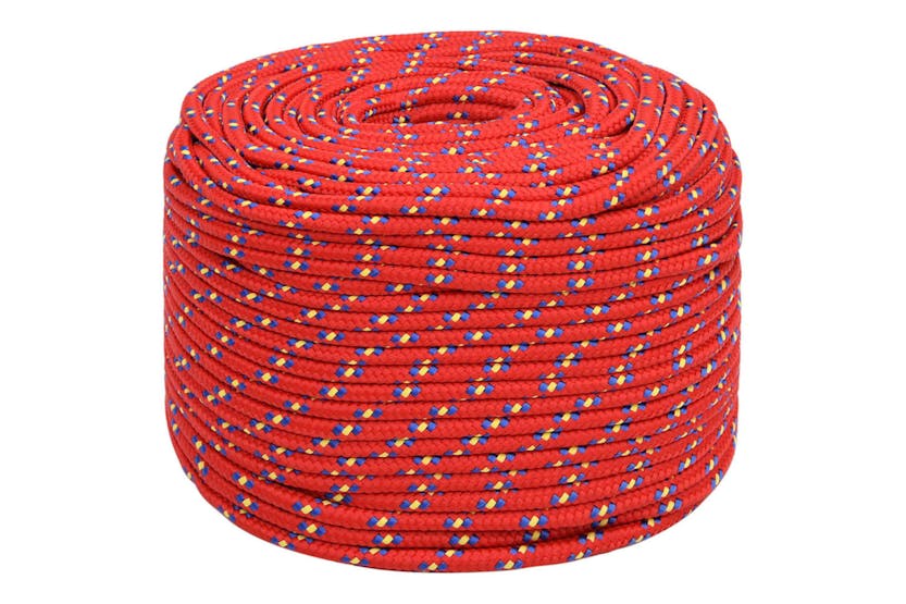 vidaXL 152391 Boat Rope Red 6mm 50 M Polypropylene vidaXL 152391 Boat Rope Red 6mm 50 M Polypropylene