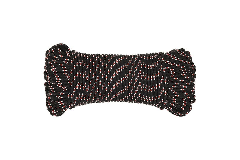vidaXL 152325 Boat Rope Black 3mm 250 M Polypropylene vidaXL 152325 Boat Rope Black 3mm 250 M Polypropylene