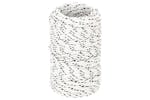 vidaXL 152741 Braided Boat Rope White 2mmx25 M Polyester vidaXL 152741 Braided Boat Rope White 2mmx25 M Polyester
