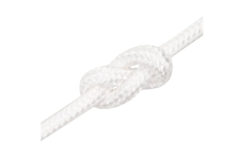 vidaXL 152555 Boat Rope Full White 8mm 50 M Polypropylene vidaXL 152555 Boat Rope Full White 8mm 50 M Polypropylene