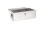 vidaXL 152252 Storage Box Silver 80x39x30cm Aluminium vidaXL 152252 Storage Box Silver 80x39x30cm Aluminium