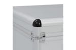 vidaXL 91850 Storage Cases 2 Pcs Silver Aluminium vidaXL 91850 Storage Cases 2 Pcs Silver Aluminium