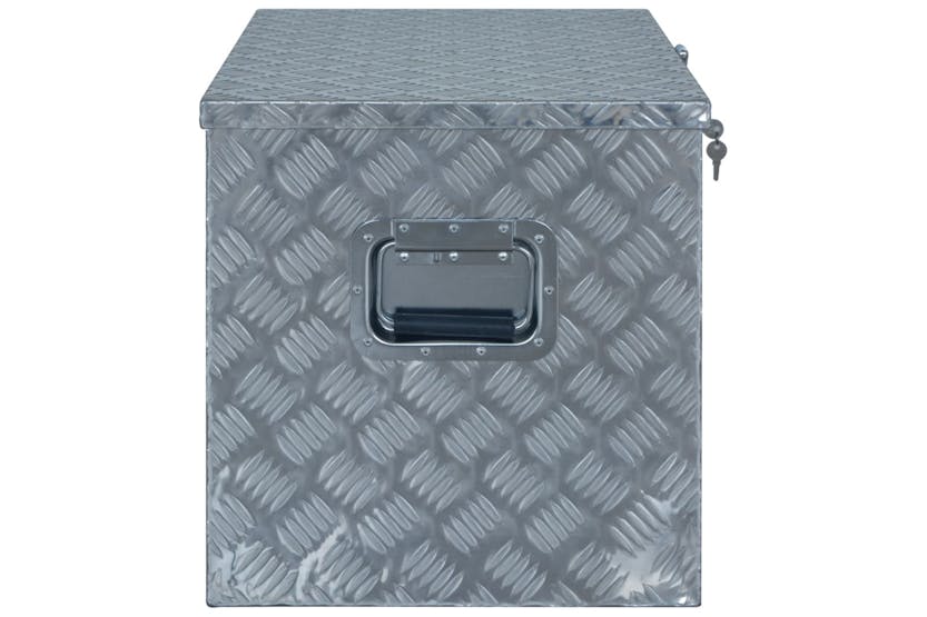 vidaXL 144847 Aluminium Box 610x430x455mm Silver vidaXL 144847 Aluminium Box 610x430x455mm Silver