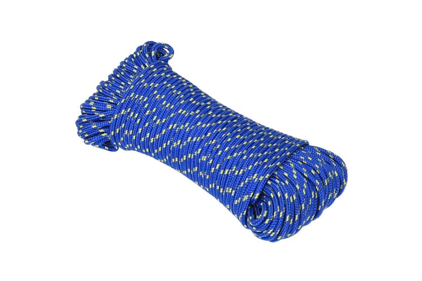 vidaXL 152442 Boat Rope Blue 5mm 500 M Polypropylene vidaXL 152442 Boat Rope Blue 5mm 500 M Polypropylene