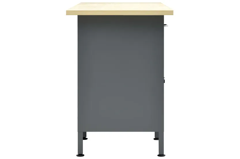 vidaXL 145347 Workbench Black 160x60x85cm Steel vidaXL 145347 Workbench Black 160x60x85cm Steel