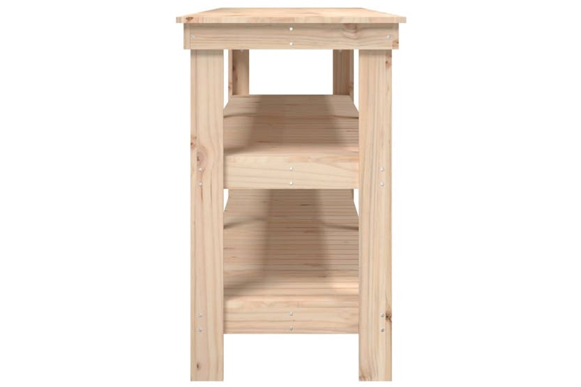 vidaXL 823654 Work Bench 181x50x80cm Solid Wood Pine vidaXL 823654 Work Bench 181x50x80cm Solid Wood Pine