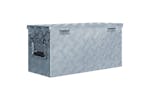vidaXL 142936 Aluminium Box 61.5x26.5x30cm Silver vidaXL 142936 Aluminium Box 61.5x26.5x30cm Silver