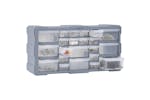 vidaXL 147584 Multi-drawer Organiser With 22 Drawers 49x16x25.5cm vidaXL 147584 Multi-drawer Organiser With 22 Drawers 49x16x25.5cm