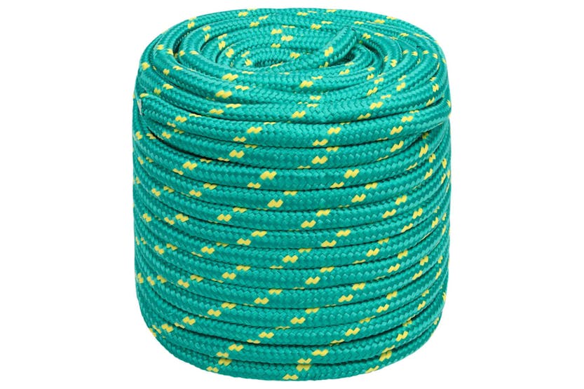 vidaXL 152735 Boat Rope Green 18mm 25 M Polypropylene vidaXL 152735 Boat Rope Green 18mm 25 M Polypropylene