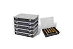 vidaXL 140908 Storage Box Sort Case 6 Pcs vidaXL 140908 Storage Box Sort Case 6 Pcs
