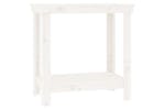 vidaXL 822497 Work Bench White 80x50x80cm Solid Wood Pine vidaXL 822497 Work Bench White 80x50x80cm Solid Wood Pine