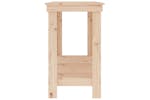 vidaXL 822506 Work Bench 140x50x80cm Solid Wood Pine vidaXL 822506 Work Bench 140x50x80cm Solid Wood Pine