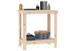 vidaXL 822496 Work Bench 80x50x80cm Solid Wood Pine vidaXL 822496 Work Bench 80x50x80cm Solid Wood Pine
