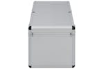 vidaXL 91850 Storage Cases 2 Pcs Silver Aluminium vidaXL 91850 Storage Cases 2 Pcs Silver Aluminium