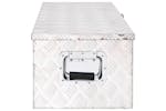 vidaXL 152252 Storage Box Silver 80x39x30cm Aluminium vidaXL 152252 Storage Box Silver 80x39x30cm Aluminium