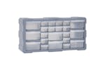 vidaXL 147584 Multi-drawer Organiser With 22 Drawers 49x16x25.5cm vidaXL 147584 Multi-drawer Organiser With 22 Drawers 49x16x25.5cm
