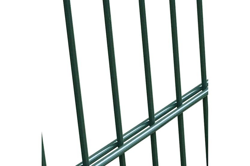 vidaXL 142029 Fence Gate Steel 106x248cm Green vidaXL 142029 Fence Gate Steel 106x248cm Green