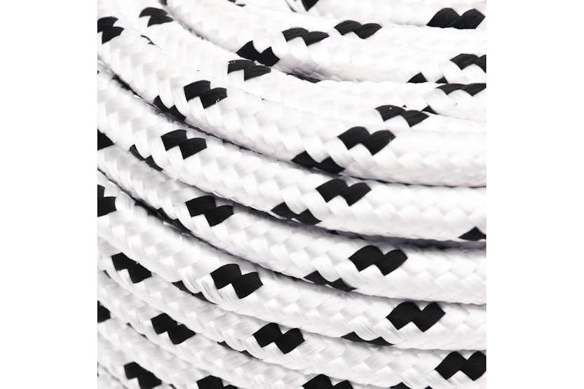 vidaXL 152773 Work Rope White 10mm 100 M Polyester vidaXL 152773 Work Rope White 10mm 100 M Polyester
