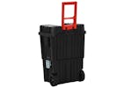 vidaXL 152098 Toolbox Trolley Black And Red Polypropylene vidaXL 152098 Toolbox Trolley Black And Red Polypropylene