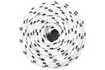 vidaXL 152773 Work Rope White 10mm 100 M Polyester vidaXL 152773 Work Rope White 10mm 100 M Polyester