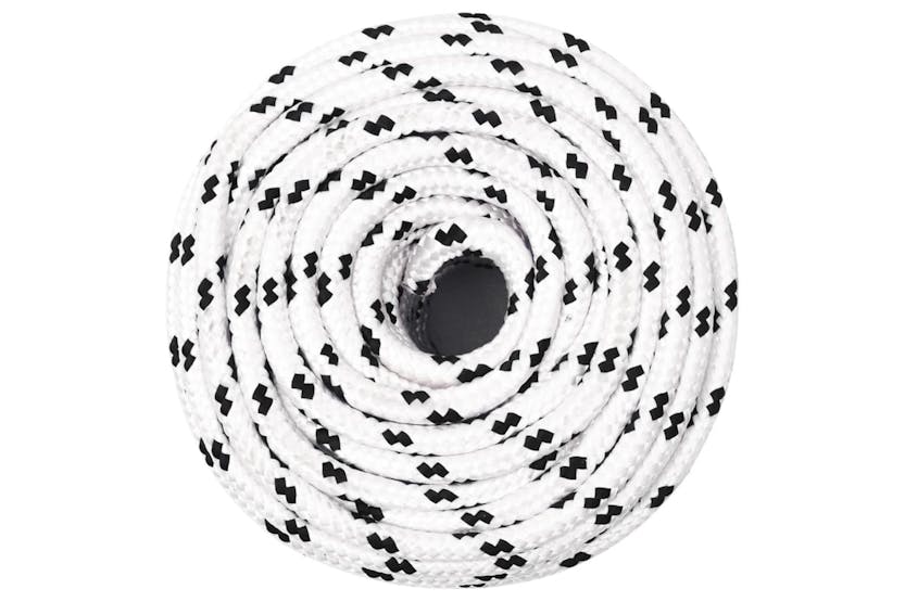 vidaXL 152773 Work Rope White 10mm 100 M Polyester vidaXL 152773 Work Rope White 10mm 100 M Polyester