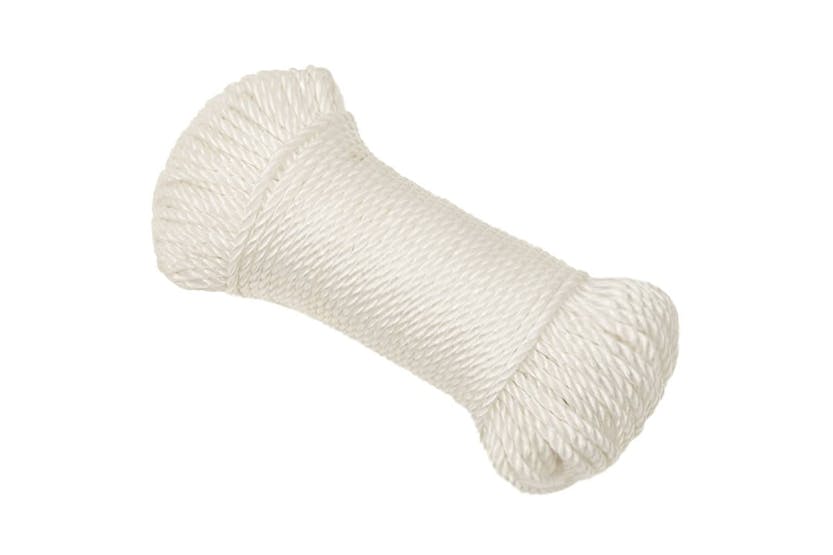 vidaXL 153045 Work Rope White 8mm 25 M Polypropylene vidaXL 153045 Work Rope White 8mm 25 M Polypropylene