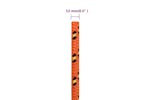 vidaXL 152673 Boat Rope Orange 12mm 250 M Polypropylene vidaXL 152673 Boat Rope Orange 12mm 250 M Polypropylene