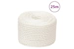 vidaXL 153050 Work Rope White 10mm 25 M Polypropylene vidaXL 153050 Work Rope White 10mm 25 M Polypropylene