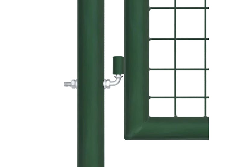 vidaXL 144305 Garden Gate Steel 350x100cm Green vidaXL 144305 Garden Gate Steel 350x100cm Green