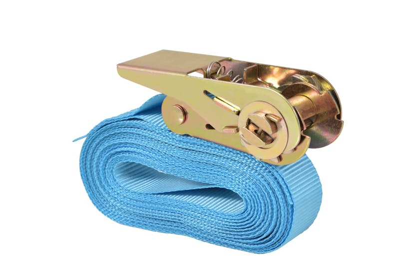 vidaXL 142652 Ratchet Tie Down Straps 4 Pcs 0.8 Tonnes 6mx25mm Blue vidaXL 142652 Ratchet Tie Down Straps 4 Pcs 0.8 Tonnes 6mx25mm Blue