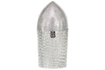 vidaXL 286211 Knight Helmet Antique Replica Larp Silver Steel vidaXL 286211 Knight Helmet Antique Replica Larp Silver Steel