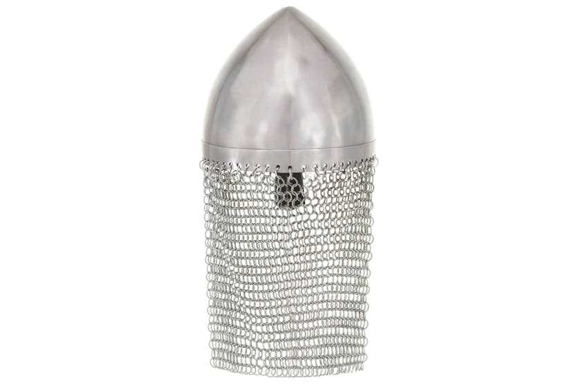 vidaXL 286211 Knight Helmet Antique Replica Larp Silver Steel vidaXL 286211 Knight Helmet Antique Replica Larp Silver Steel