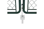 vidaXL 144414 Garden Gate Steel 400x75cm Green vidaXL 144414 Garden Gate Steel 400x75cm Green